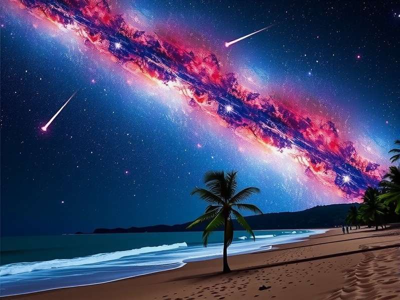 Meteor Quest Goa - India's Cosmic Adventure Game Meteor Quest Goa Banner showing cosmic skies over Goa beaches with glowing meteor fragments